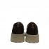 Mocassino donna pelle stampa cocco marrone