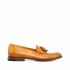 PANTANETTI mocassino donna  con  nappine ocra