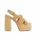 Castañer Fulvia sandal natural raffia