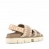 Mou Bio sandal back strap suede & leather