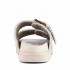 Mou sandalo Low bio sandal two buckles monochrome chalk