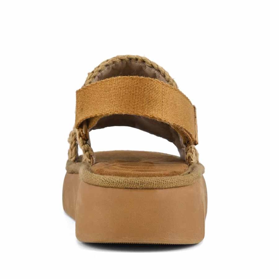 Mou Bounce sandal monochrome cognac