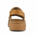 Mou Bounce sandal monochrome cognac