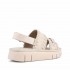 Mou sandal monochrome chalk