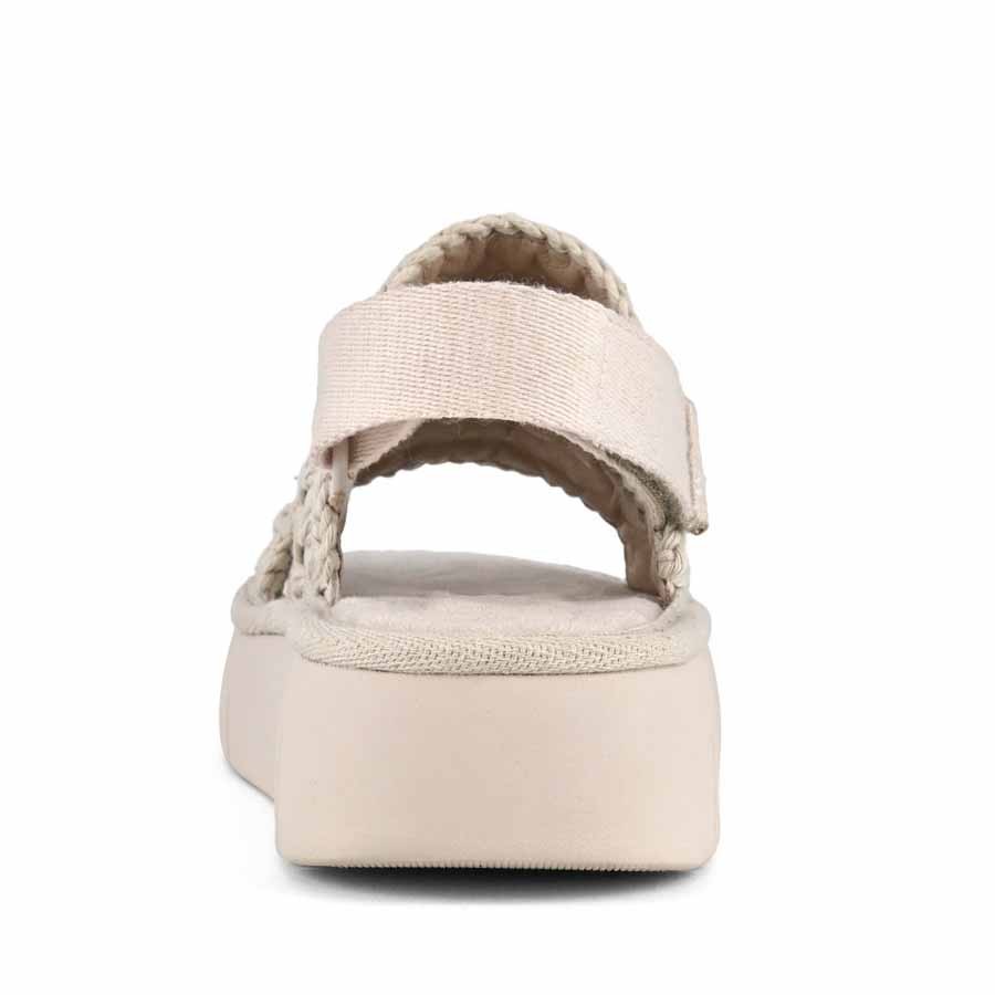 Mou sandal monochrome chalk