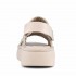 Mou sandal monochrome chalk