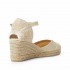 Castañer Chiarita sandal espadrille wedge ivory