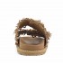 Coral Blue birkenstock slidedoppia fascia gioiello