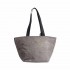Borbonese borsa spalla shopper 011 stampa Op naturale nero