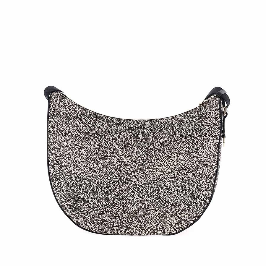Borbonese Luna Bag Medium Fabric Opnatural color