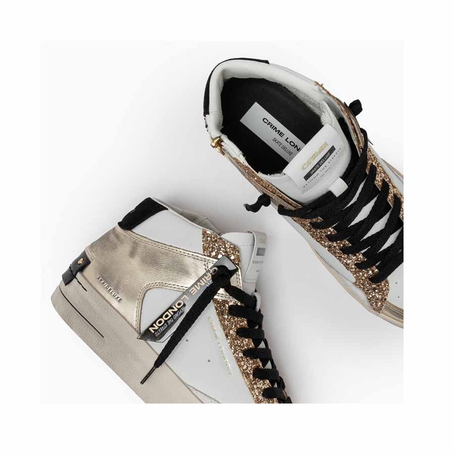 Crime London sneakers SK8 Deluxe Mid Way to Glow