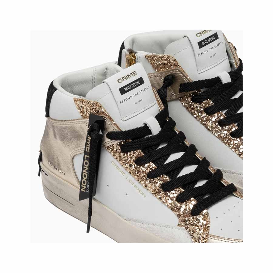 Crime London sneakers SK8 Deluxe Mid Way to Glow