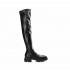 Copenhagen stivali vitello vegano stretch nero