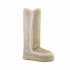 Mou eskimo 40 women's sheepskin boot stone metallic STME