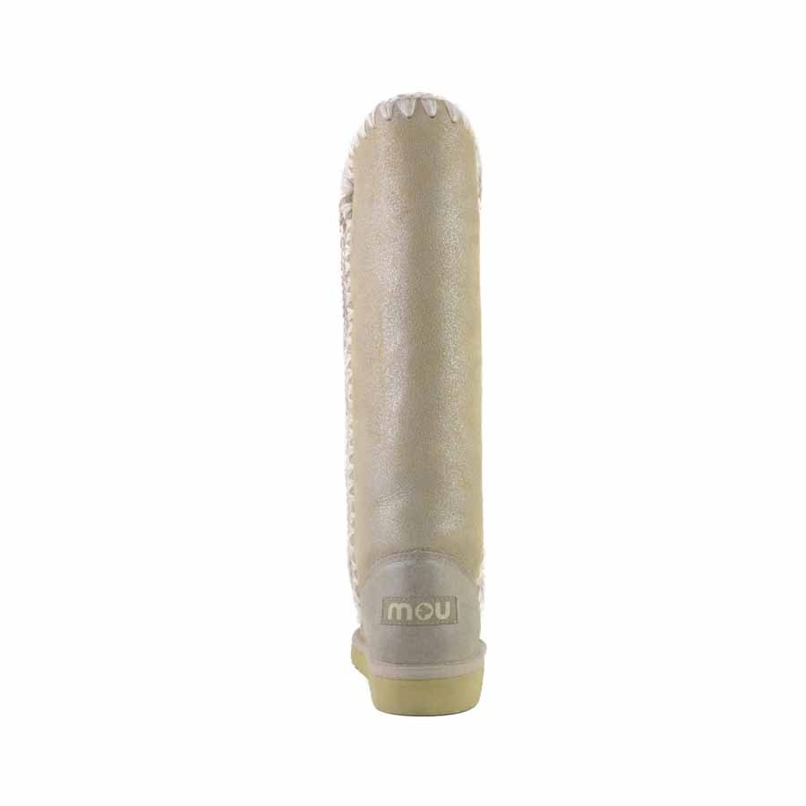 Mou eskimo 40 stivale donna montone stone metallic STME