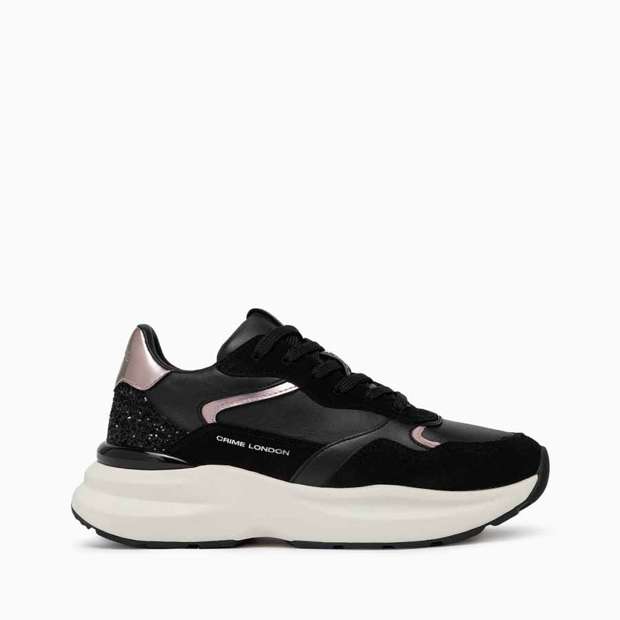 Crime London sneakers Faith black powder Size 36 Color BLACK