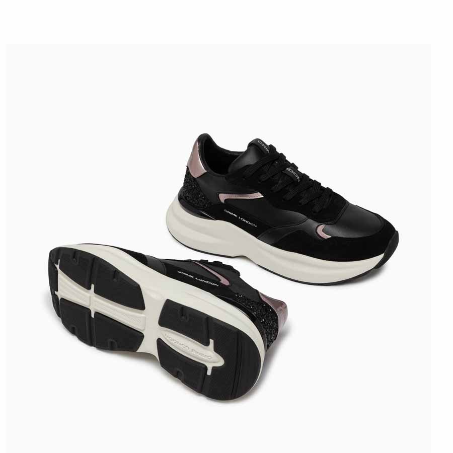 Crime London sneakers Faith black powder