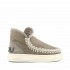 Mou eskimo sneaker Bold glitter logo elefant grey ELGRY