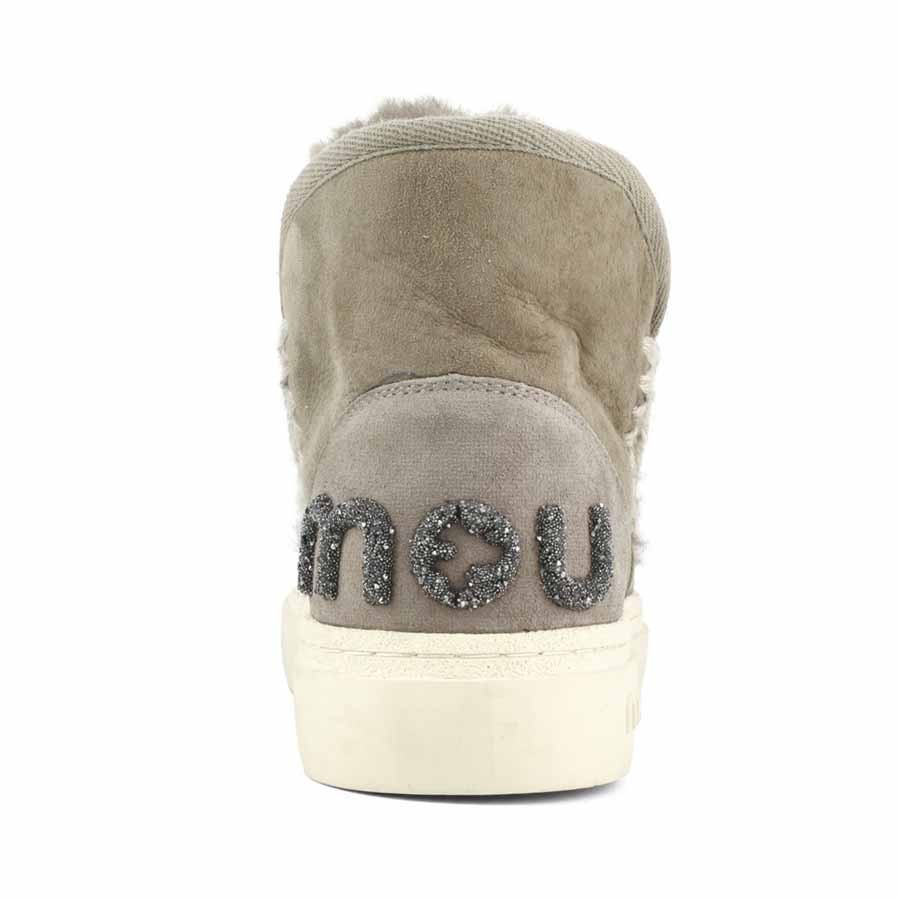 Mou eskimo sneaker Bold glitter logo elefant grey ELGRY