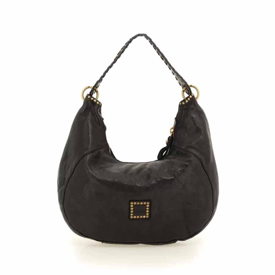 Campomaggi Dalia one shoulder bag black leather