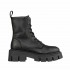 Copenhagen women's black calfskin military boot