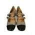 Roberto Festa Decollete' mary jane in future gray with straps