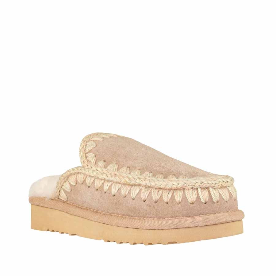 Mou eskimo stiching clog camel CAM