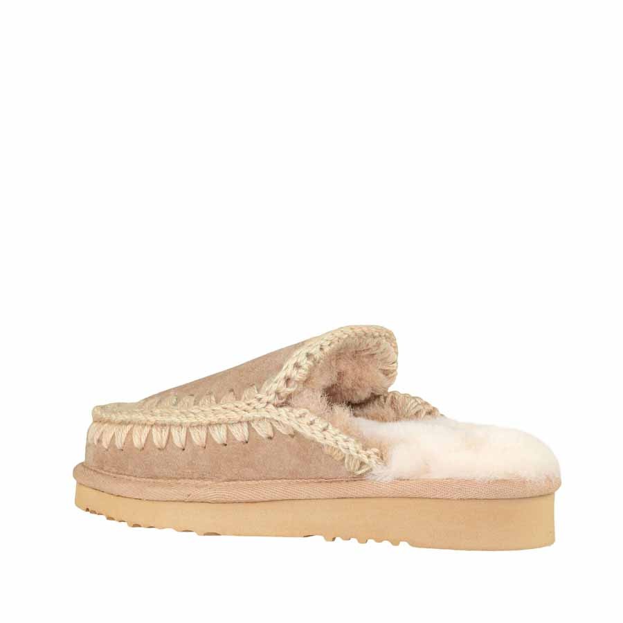 Mou eskimo stiching clog camel CAM