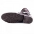 Stivale donna A.S.98  tronchetto pele nero metallizato borchie scarpa donna