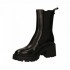 ASH Women's Heeled Trunking NICOSTUD01 in Black Leather