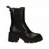 ASH tronchetto donna con tacco NICOSTUD01 in pelle nero
