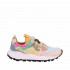 Flower mountain Yamano 3 women's suede fabric Rose light violet