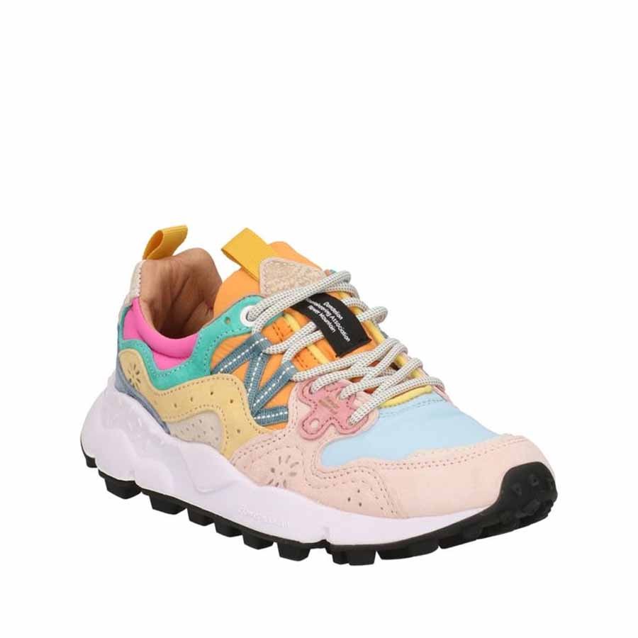 Flower mountain Yamano 3 donna suede tessuto Rose light violet