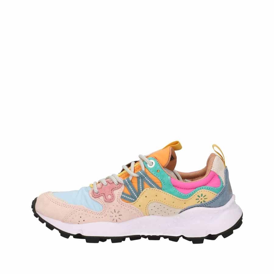 Flower mountain Yamano 3 women's suede fabric Rose light violet