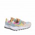 Flower mountain Yamano 3 women's suede fabric Rose light violet