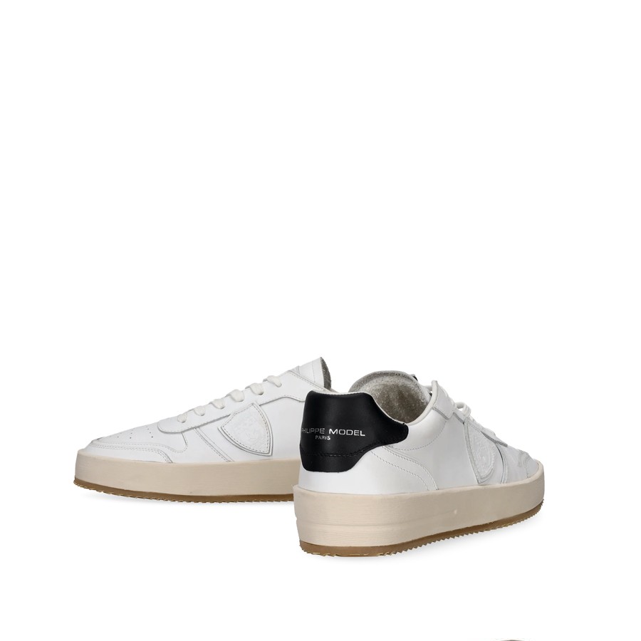 Philippe Model sneakers NICE in pelle bianco-nero