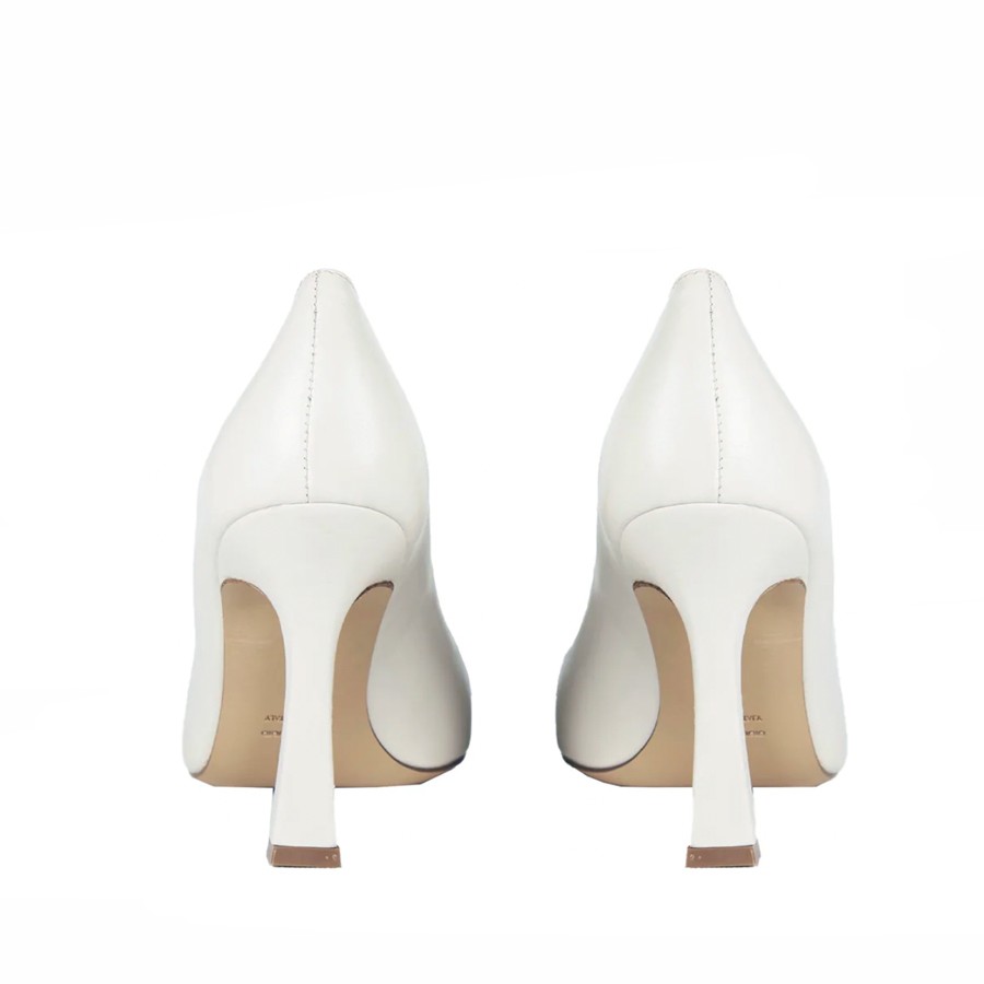 Roberto Festa décolleté Caterine in white leather