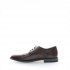 PANTANETTI men's shoe laced in dark delavè leather