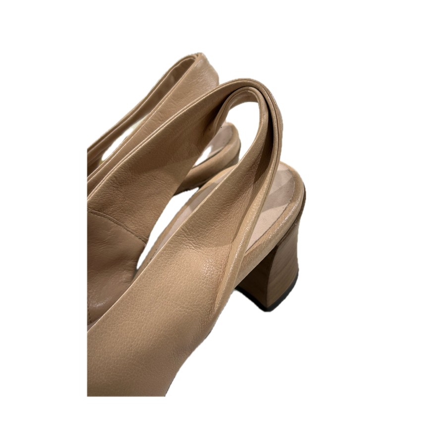 PANTS for women Chanel in delavè leather old rose