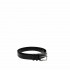 ORCIANI Classic belt in black Calf leather