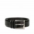 ORCIANI Classic belt in black Calf leather
