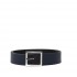 Saffiano Double reversible belt in leather 3.5