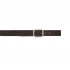 ORCIANI Cintura reversibile Dollaro Double in pelle 3,5 cm