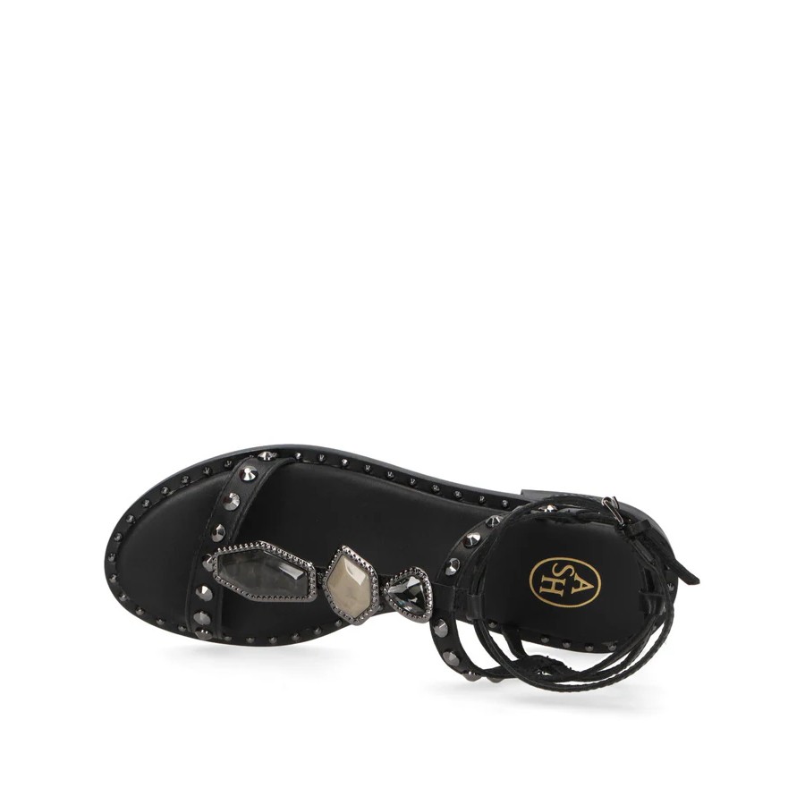 Ash PANNY Women's sandals with black stones