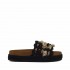 Mou Monoband rope sandal fringes back