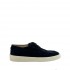 PANTANETTI uomo scarpa allacciata  in camoscio blu