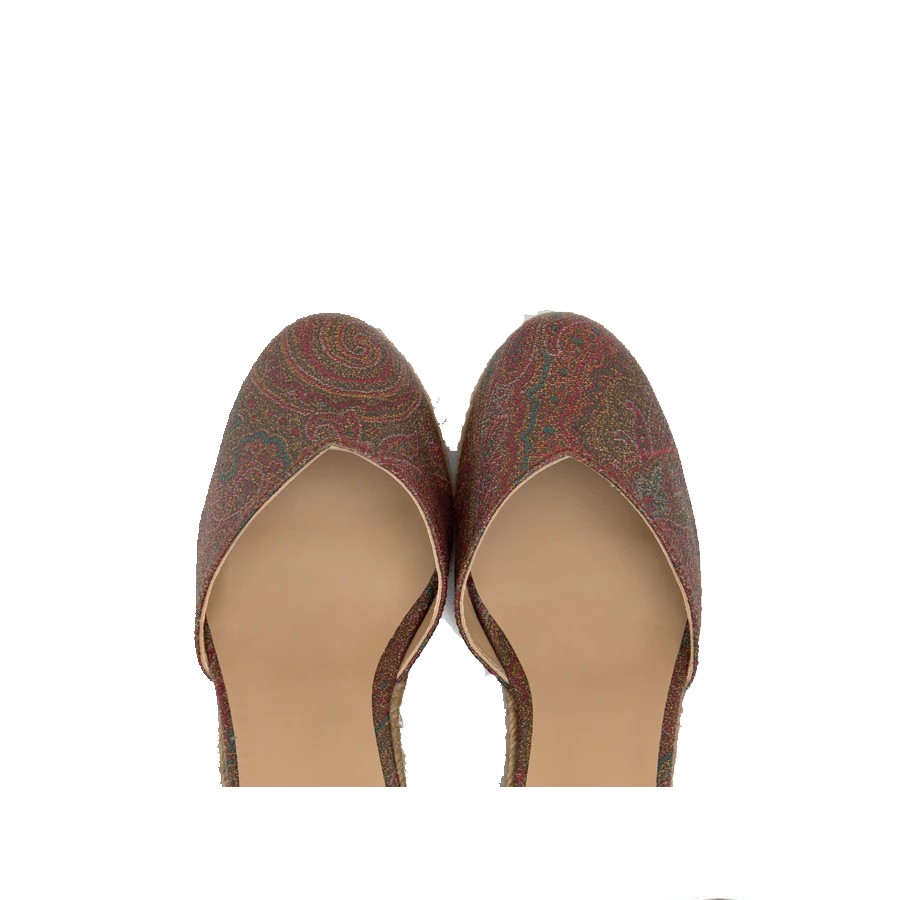 Castañer wedge CHIARA/ETRO in leather