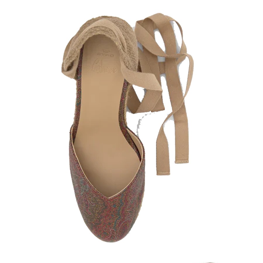 Castañer wedge CHIARA/ETRO in leather