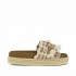 Mou sandalo Monoband rope sandal fringes beige