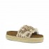 Mou sandalo Monoband rope sandal fringes beige